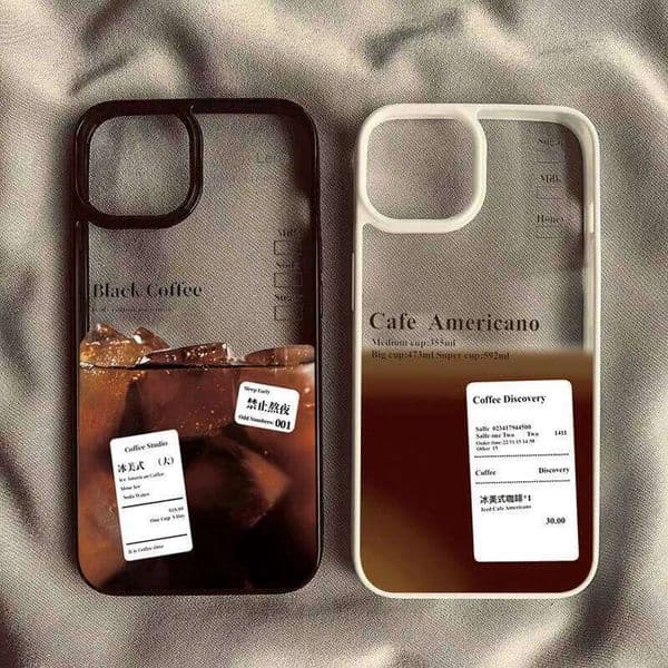 Ice Coffee Phone Case For Xiaomi Note 14 12 11 13 Plus 5G Redmi 14C 13C 12C 4G Poco X6 X5 Pro Shockproof Cover