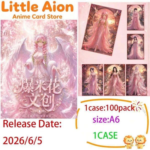 Wholesale 2026 Popcorn Cultural and Creative Demon Slayer collector's card Children's gifts W260601