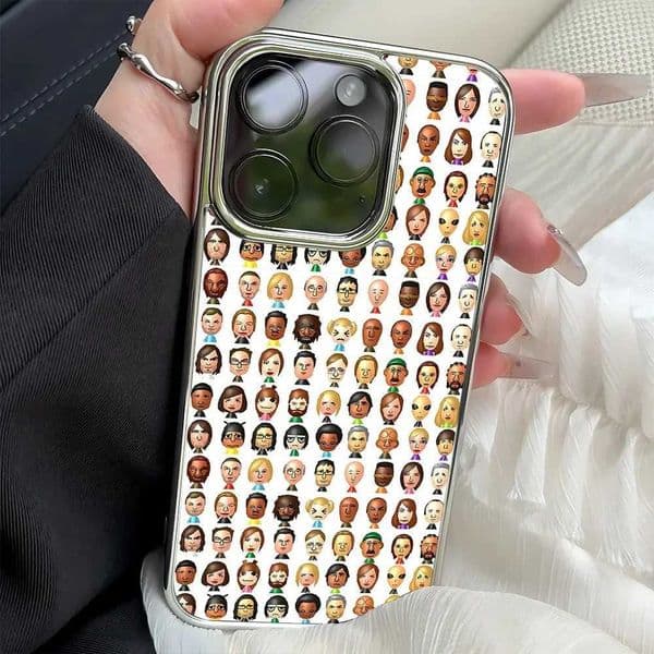 Ins Funny Cartoon Phone Case for iPhone 17 16 15 14 13 12 11 Air Pro Max X XR XSMAX 8 7 Plus Luxury Clear Soft Y2K Back Cover Z260601