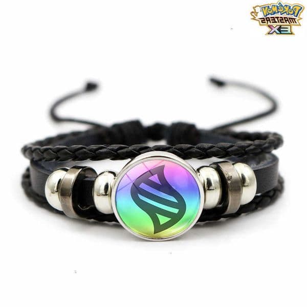 Leather Bracelet mens and womens time genie baokemeng woven hand jewelry bracelet L260601S80W