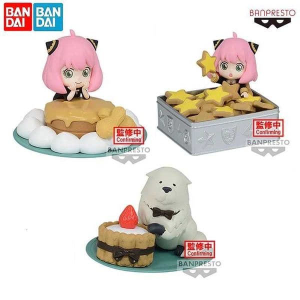 Bandai Original Banpresto Spy x Family Anya Bond Figure Dessert Collection Vol1 Anime Action Figure Model Toy Gift L2606011CB4