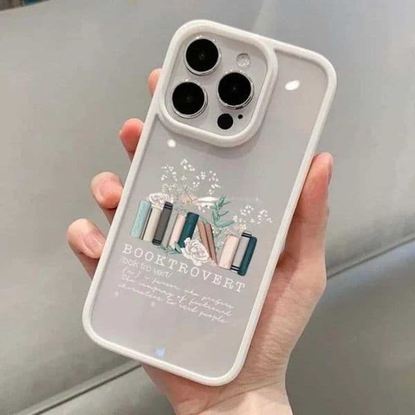 Flowers Romantic BooksPhone Case for iPhone 17 16 15 14 13 12 11 Pro Max MINI 16E 17Air 16 Plus SE Shockproof Cover Z260601