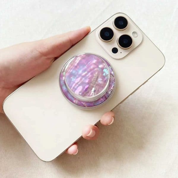 Transparent New Shell Holder Magnetic Phone Stand Removable for Iphone 17 S26 Grip Tok BracketJ260601