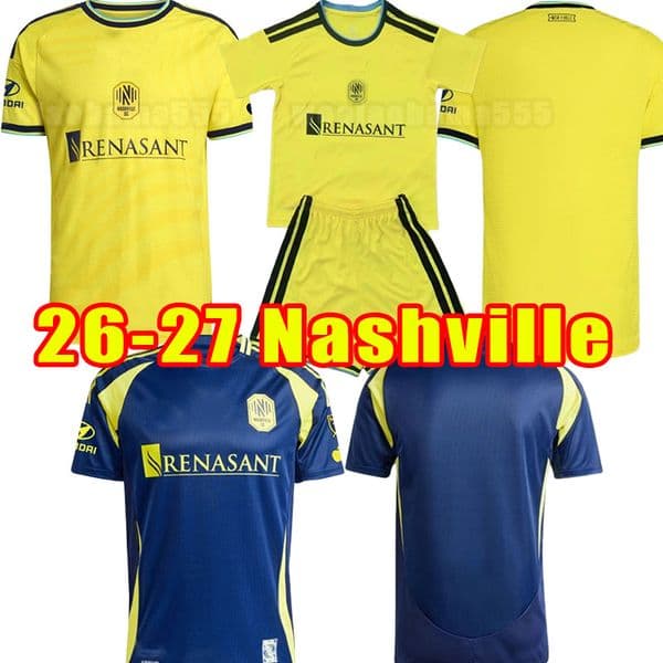 2026 2027 SC away soccer jerseys black special home 26 27 FAN PLAYER VERSION jersey football shirts Nashville