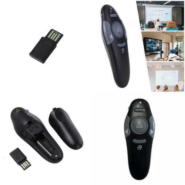 USB Control Powerpoint Smart Presenter Meeting Remote Presentation PPT Laser Flip Pen Infrared Remote Controller X260529