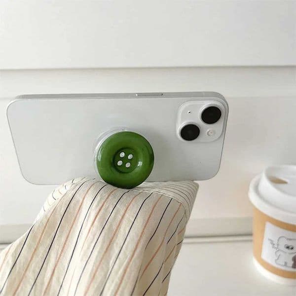 Buttons Phone Candy Bracket Korea Cute 3D Phone Grip Tok Griptok Holder For iPhone 14 Pro Accessories Phone Stand Holder BracketJ260601
