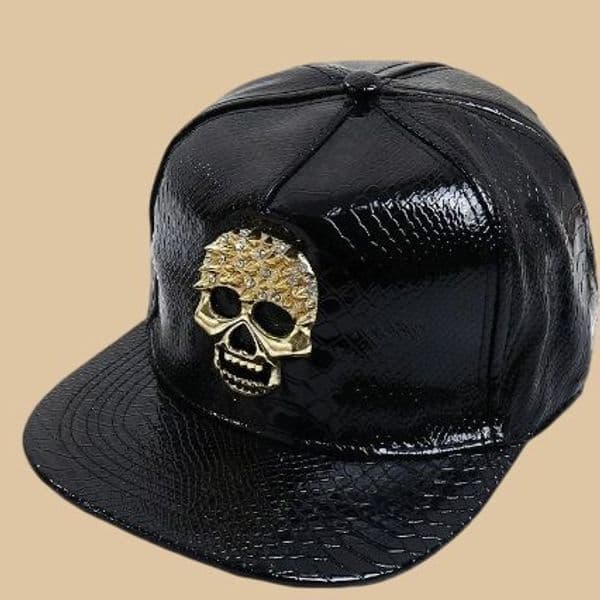 Designer 2026 PU Spring/summer Hip-hop Flat-brimmed Couple's Luxury Baseball Cap, Unisex Trendy Sun Protection Hat