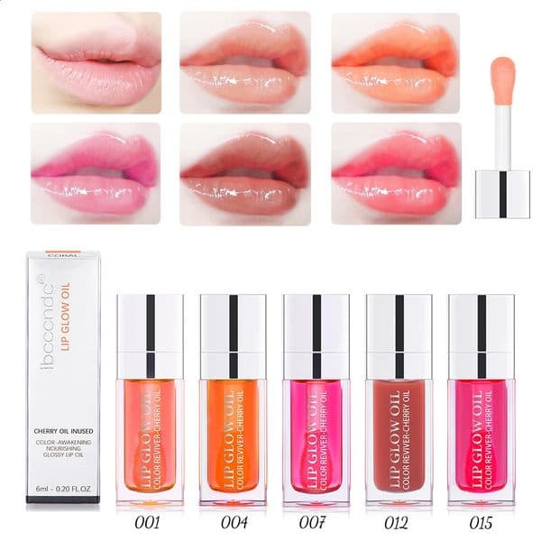 Crystal Jelly izing Lip Oil Plumping Gloss Makeup Sexy Plump Glow Tinted Plumper 6ml 1 Piece 260601