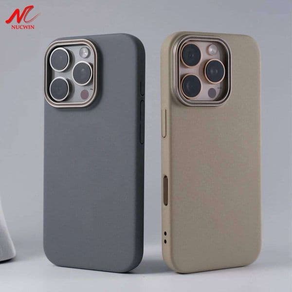 Sandstone Soild Magsafe Case 16e Plus Slim Matte PC Shockproof Cover for iPhone 16 15 13 12 11 14 Pro Max