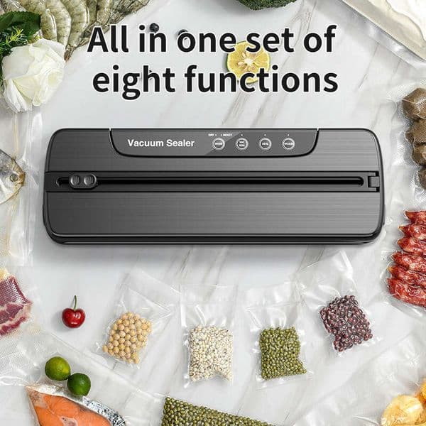 Vacuum new cross-border product, dual-use for dry and wet, integrated sealing vacuum packaging machine, video preservation machine