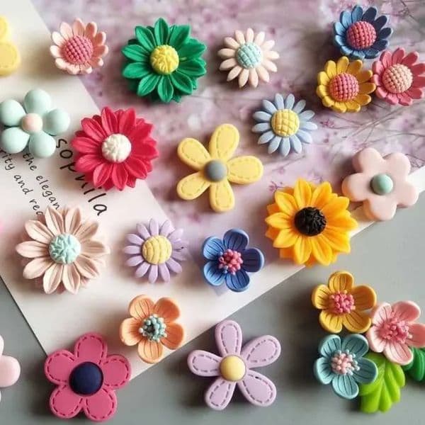 2026 10Pcs Candy Flower Frosted Resin Fridge Creative Korean perfume 3D Cartoon Magnets cologne Home Decore Free Shipping 11