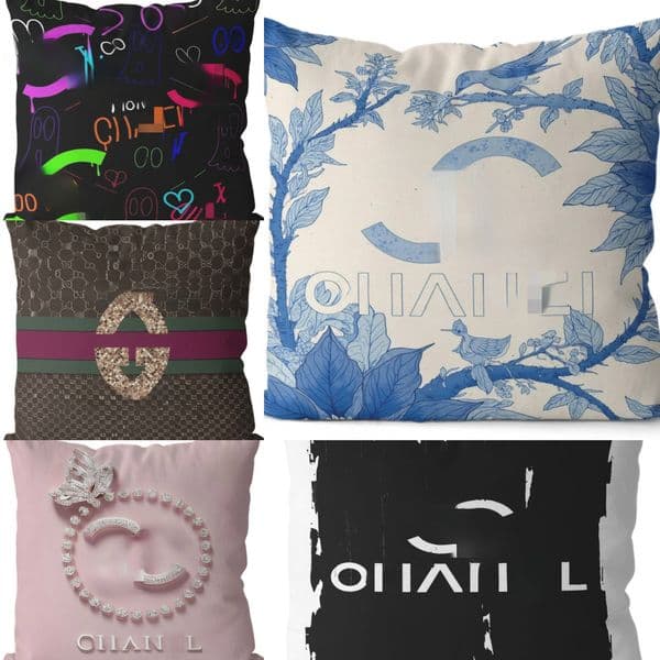 Designer Throw Pillow Luxurys Pillowcase Home Pillow Cover Sofa Decoration Cushion Comfortable Cushion 45 * 45cm Pillow Core Detachable home decor