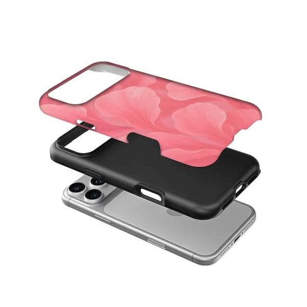 Phone Blush Petals Case For Magnetic Phone Case for IPhone 17 16 15 14 13 Pro Max Plus Single Double-layer tough Case Z260601