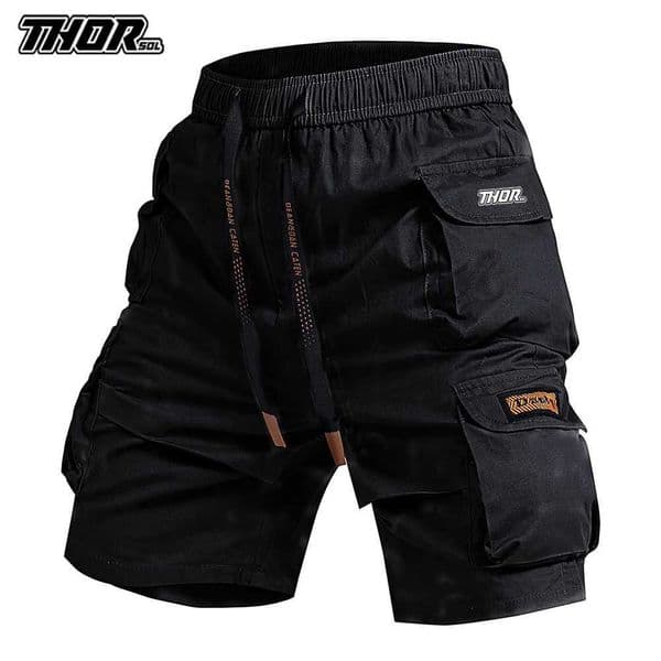Summer THORSOL Cycling Pants Breathable Men Gym Road Bike Clothing Loose Fit Shorts MTB Mountain Downhill Trousers 2025Z260601