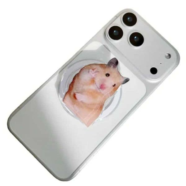 Cartoon Funny Korea Little Cat Stand Phone Magnetic Suction Foldable Extendable Holder for Iphone Griptok BracketJ260601