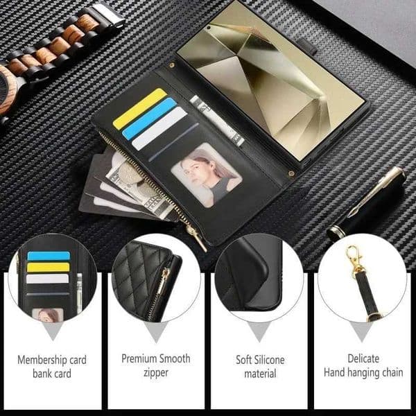 Phone Crossbody Leather Case For S26 S25 S24 Ultra S23 FE S22 S21 Plus A57 A37 A17 A07 A16 A06 A36 A56 A55 Wallet Cover Z260601