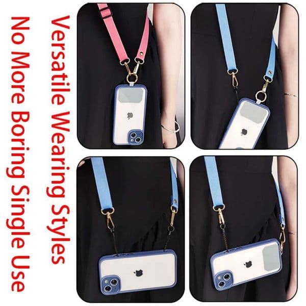 Crossbody Phone Universal Lanyard Adjustable Anti-lost Neck Strap Rope for IPhone Redmi All Mobile Phone Case Accessories Z260601