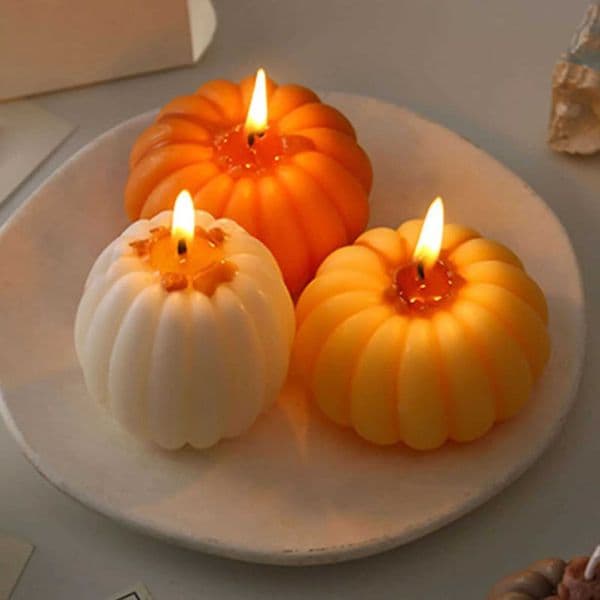 1 Halloween Pumpkin Aromatherapy Candle Festival Gift Girl Birthday Gift Companion Gift Pumpkin Candlestick Home Decoration C260530