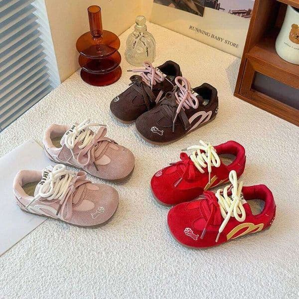 Spring 2026 New Style Unisex Casual Anti-slip Sports Bread Shoe Dequn Children's Board Shoes Breathable Ligh. W260601