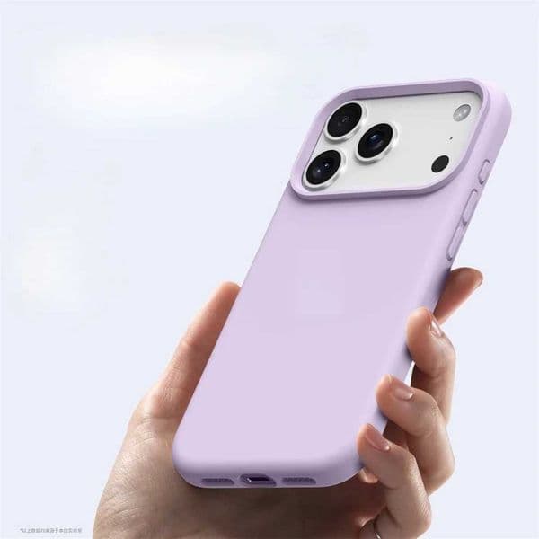 Silicone Magnetic Liquid for Phone Case for IPhone 17 16 Pro Max 17 Ari Solid Color Skin Protection Soft Back Cover Z260601