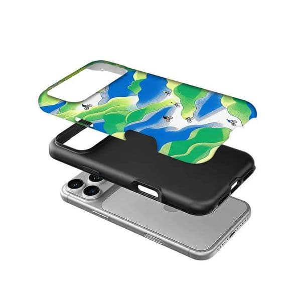 Bike Phone Mountain Case For Magnetic Phone Case for IPhone 17 16 15 14 13 Pro Max Plus Single Double-layer tough Case Z260601