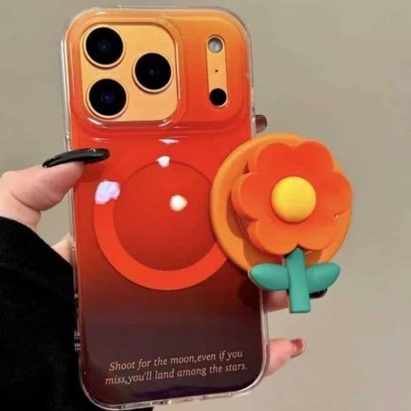 Holder Grip Magnetic Tok Griptok Phone Stand Holder Flower Cartoon port For iPhone for Smart TokJ260601