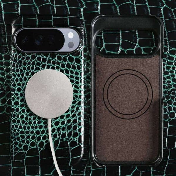 Crocodile Genuine Leather Phone Back Cover Case For Google Pixel 10 XL 10A 9 9A 8 8A 7 7A 6 Pro 6A Moible Protective Cases W260601