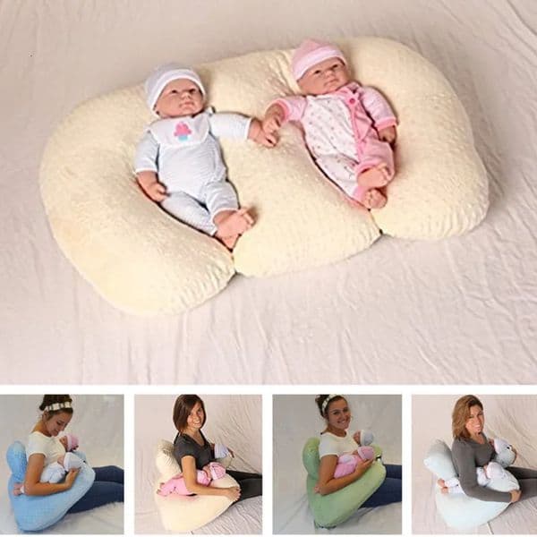 Pillows Antispitting Feeding Pillow Twin perfume Baby Nest cologne Cushions Nursing Breastfeeding 002