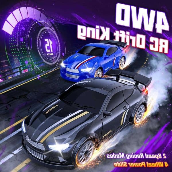 164 Mini Remote Control Car RC Racing Toy Simulation Model Stunt Drift Kids Favorite Toy Perfect for Holiday Gifts L260601