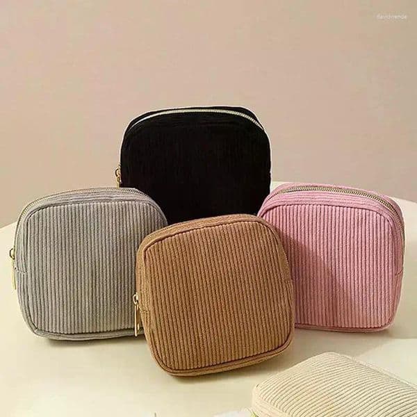 Cosmetic Bags Fashion Makeup Lipstick Sanitary Napkins Case Mini Storage Pouch Women Ins Travel Organizer Small