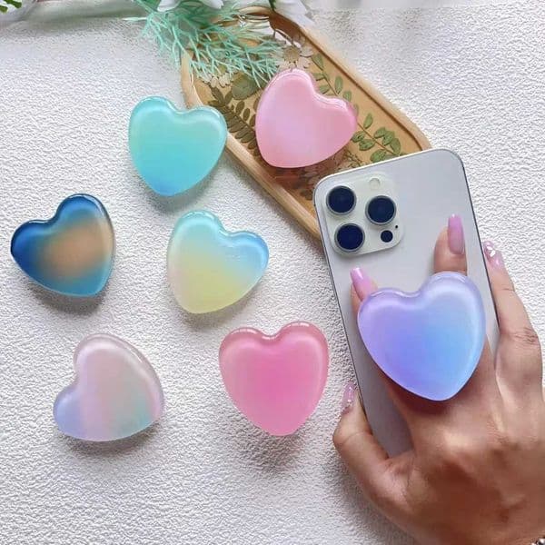 Phone New Gradient Stand Desktop port Portable Eable Holder for Iphone 17 Grip Tok BracketJ260601