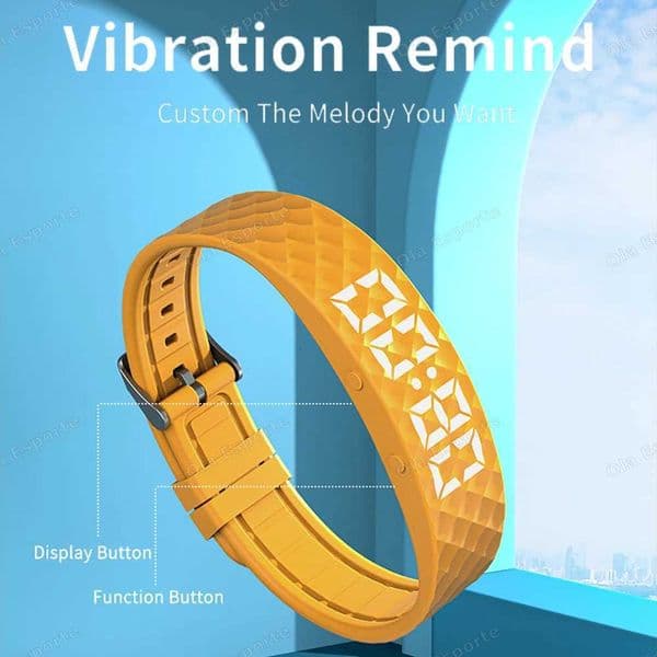 2026 Outdoor Smartwatch Sports Bracelet Vibration Al Clock Reminder Sleep Monitoring 24 Hours Pedeter Rechargeable BraceletJ260601