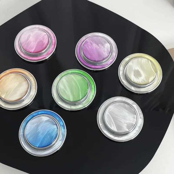 For Magnetic The phone holder for iPhone 17 16 is for S26 phone grip Tok folding solid color pocket socket holderJ260601