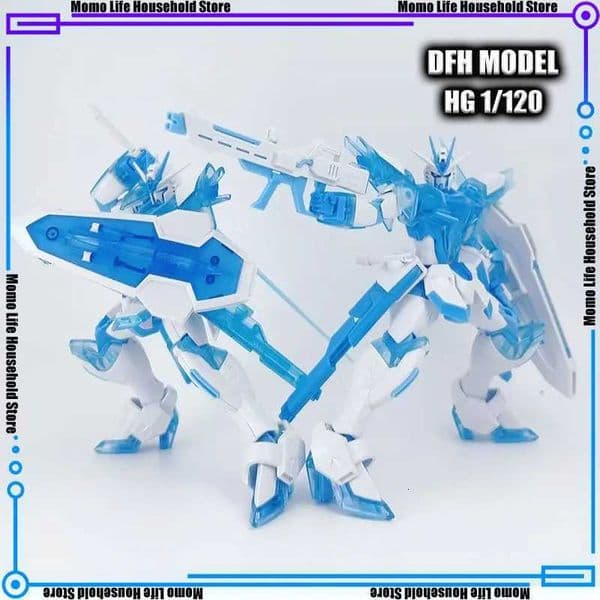 DFH Model HG 1/120 STTS-909 Rising Freedom Ice Blue Color Assembly Model Kit Anim Action Figure Robot Plastic Model Gifts Toys L26060104OL