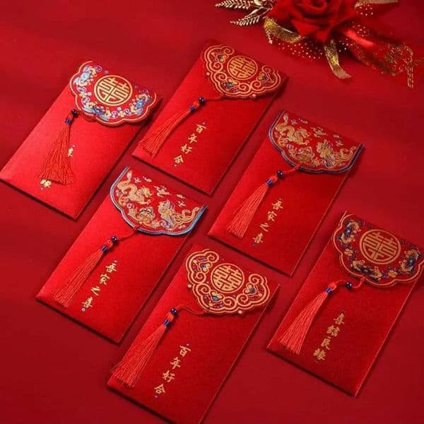 2026 1/5/10Pcs Envelopes Wedding Luckey Money Packet cologne New Year Lucky Bag Spring Festivl Red Envelope Best Es Hongbao perfume Free Shipping 33