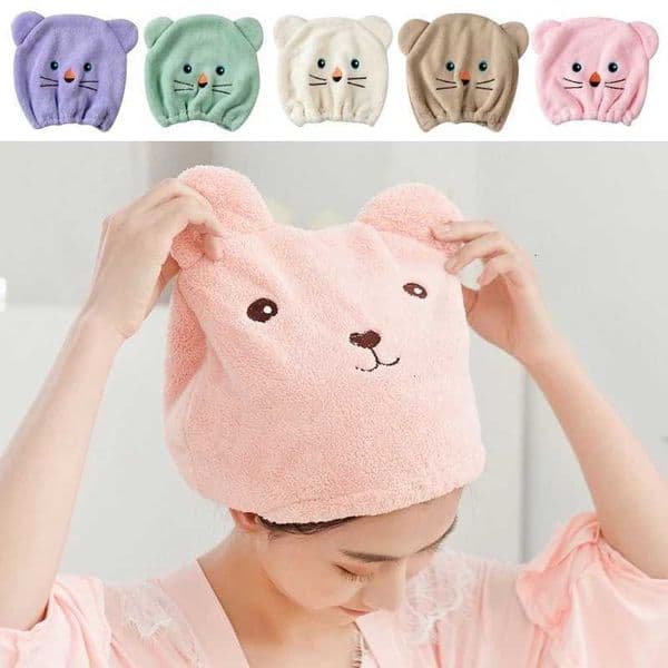 Hair 2022 Quickly NEW Good Microfiber Hygroscopicity Turban And Breathability Dry Hair Hat Wrapped Towel Cap Towel C260601