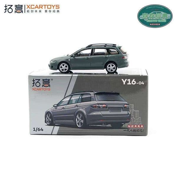 1:64 6 Travel gray Diecast Collector's Vehicle Model Car 26Y0601