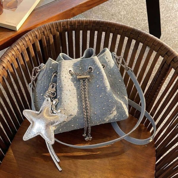 OLOEY 2026 New Spring Summer Bucket Bag, Trendy Niche Women Handbag, Fashion Versatile Commuter Shoulder Crossbody Bag Hobo Bags