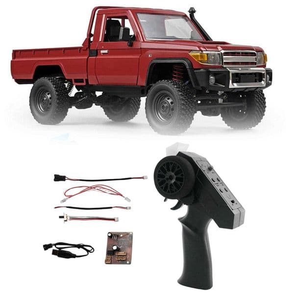 RC Car Remote Controller Sturdy Easy to Install Modification with Receiver Board Upgrade for MN78 MN82 MN99S MN128 Truck L260601