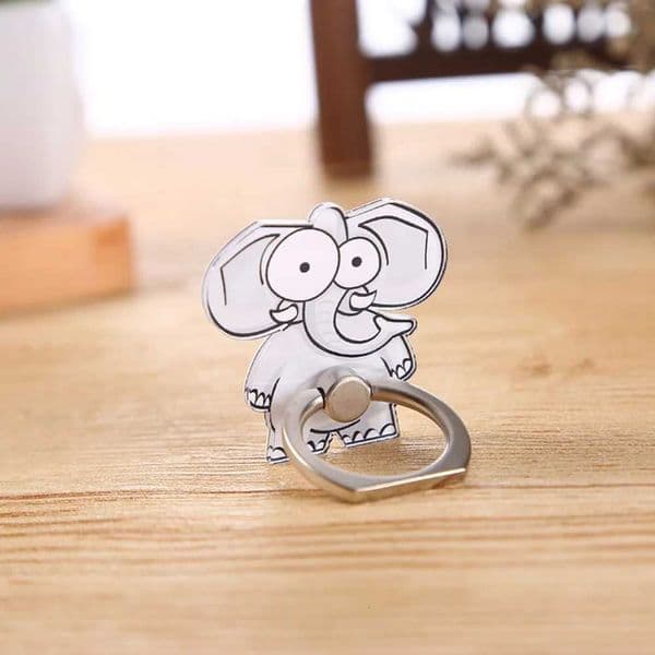 Cartoon New Cute s Finger Ring Mobile Phone Stand Holder for All Phone Cell Smart Round Phone Ring Holder Car Mount StandJ260601