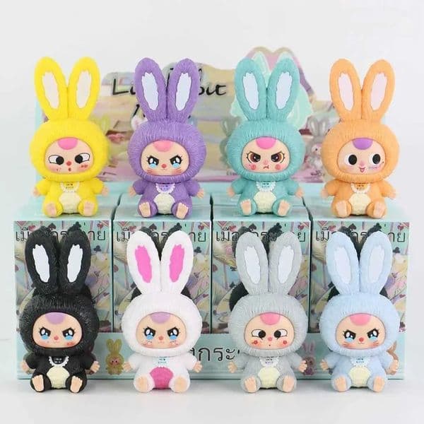 2026 New HOT Mystery Blind Box Desktop Ornament Exquisite Doll Pendant Gifts Baby Three Lily Rabbit Town Series Replica Version Plush Toy Toys 11