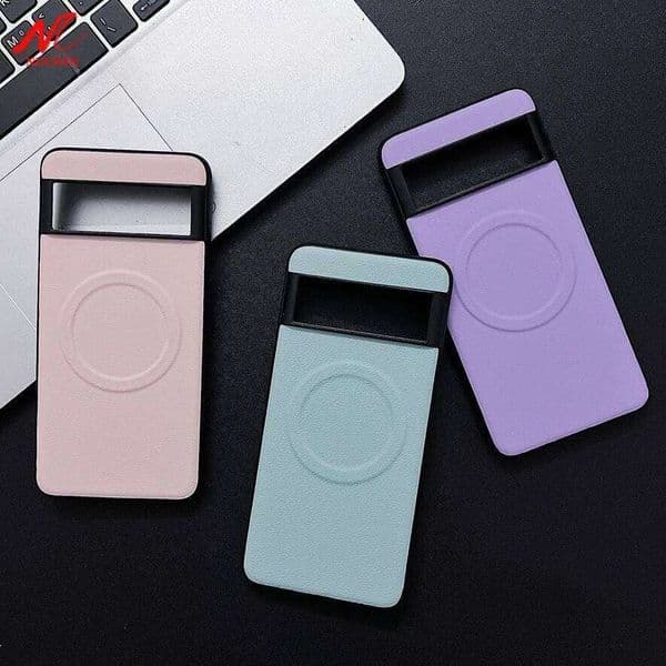 For 8A 9XL Leather Case for Google Pixel 9 XL 9Pro 8 7 6 10 Pro 7A 6A Cases Magnetic Charging Shockproof Cover