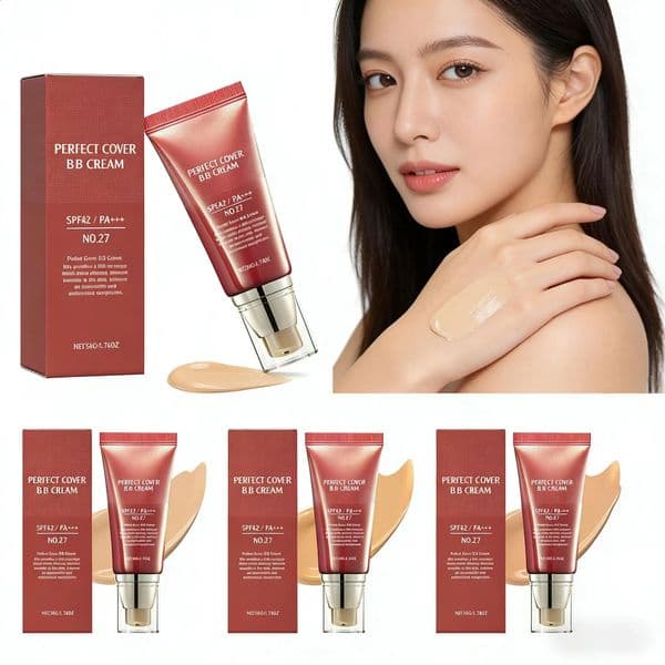 Perfect Cover Bb Cream Brightens Complexion Covering Skin Blemishes Lasting Lightweight Hydrates ize Concealer Corrector 260601