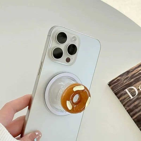 Grip Magnetic Holder Tok Griptok Phone Stand Holder Pretzel Bread Cartoon port For iPhone forJ260601