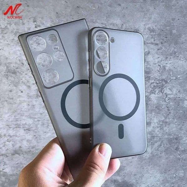 S26 magnetic Case for Samsung S24 S25 S23 Galaxy S22 Plus Slim Matte Ultra Thin PC Magnetic Shockproof Cover