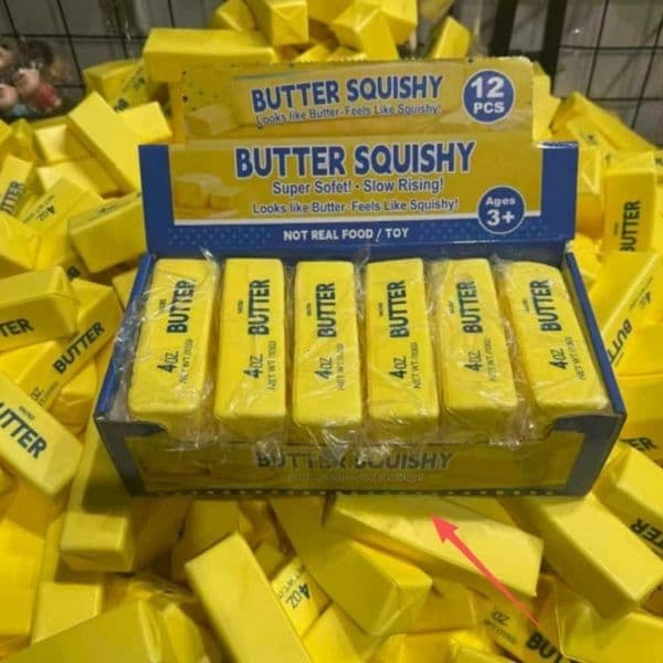 Ultra 14/24cm Rebound Soft Butter Cheese Stick Soft PU Decompression Slow Toy Soft Toy Rubber Decompression Y260601