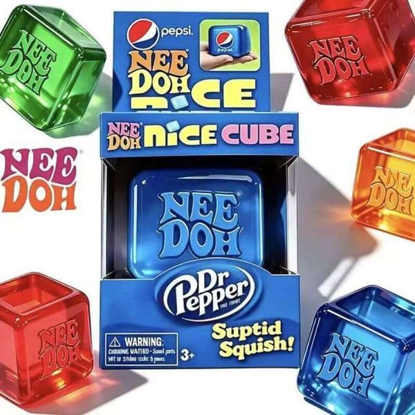 New Soda Color Scheme Needoh Nice Cube Suptid Squishy Soft Stress Relief Squeeze Fidget Toy With Box Surprise Puzzle Gifts 26L0602