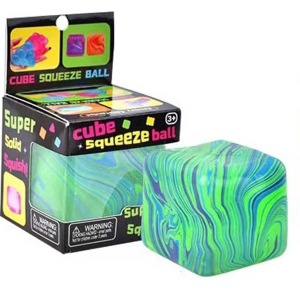 Swirl Squishy For Cube 120pc Decompression Toy Slow Rebound Schylling Toys Anxie Squeeze Object NeeDoh Focus Nice Y260601