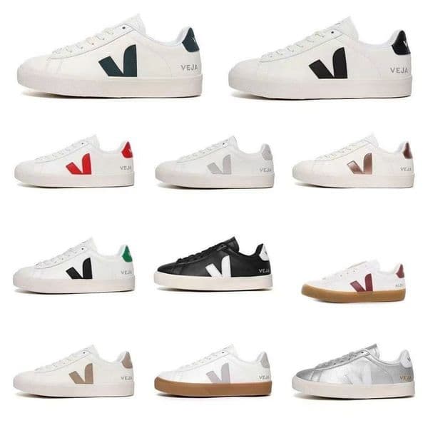 Designer Retro Campo Men Women Casual Shoes Walk Sports Low Top Sneakers For Mens Womens Leather Falt Skate Trainers V Logo Size 35-47