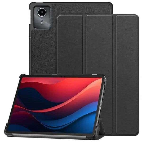For Lenovo Xiaoxin Pad 24 protective 11 leather case tb331fc tri-fold full-cover anti-drop back shell W260602